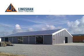 Light Gauge Steel Framing Prefabricated House / Factory / Shed Steel Structure Drawing