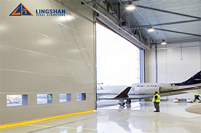 High Quality Prefabricated Steel Structure Aircraft Hangar Design