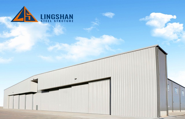 High Quality Prefabricated Steel hangar Construction