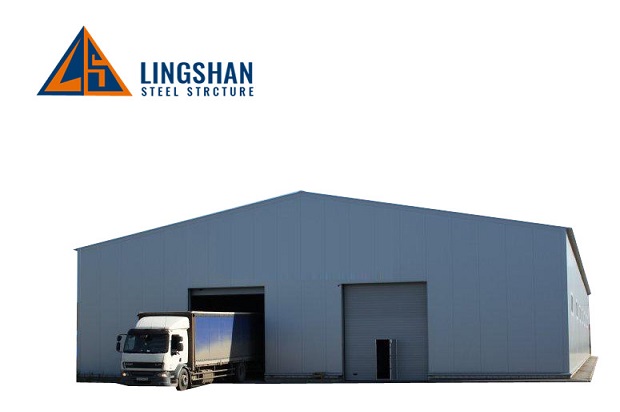 New style commercial prefabricated steel structure warehouse shed building