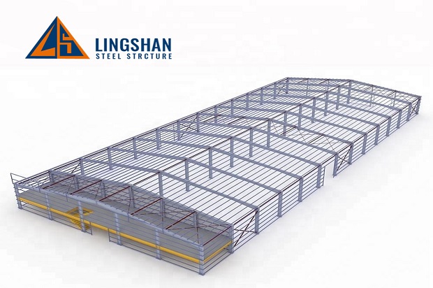 Philippines Design Pre-engineered steel structure warehouse