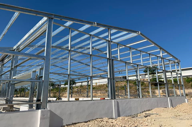 Automatic Control Prefab Steel Structure Layer House Farm Shed